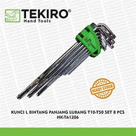 Kunci L Bintang Tekiro T10 T50